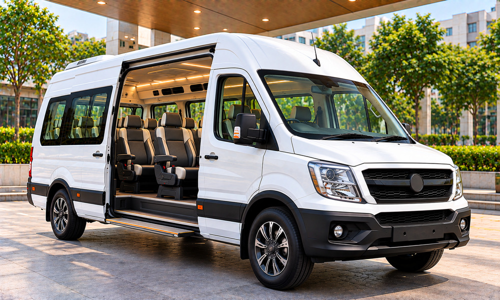 Force Urbania passenger seating for group travel from Anna Nagar