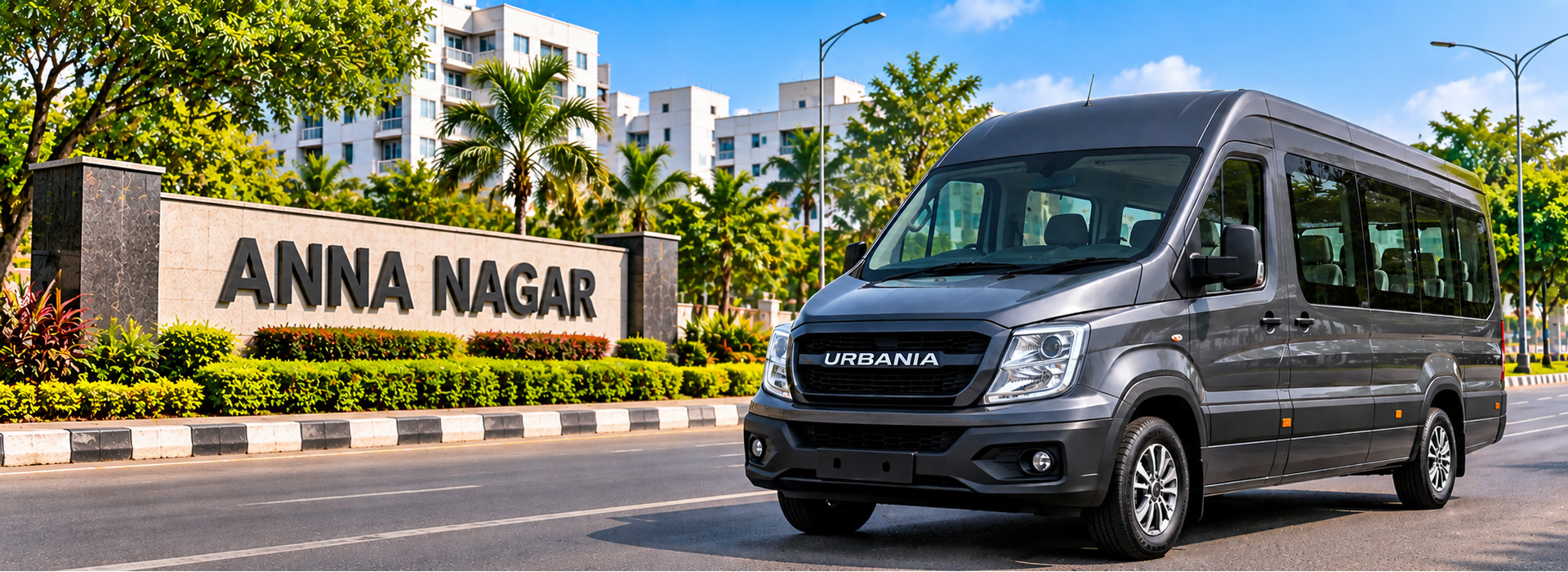 Force Urbania tours and travels in Anna Nagar for comfortable group journeys